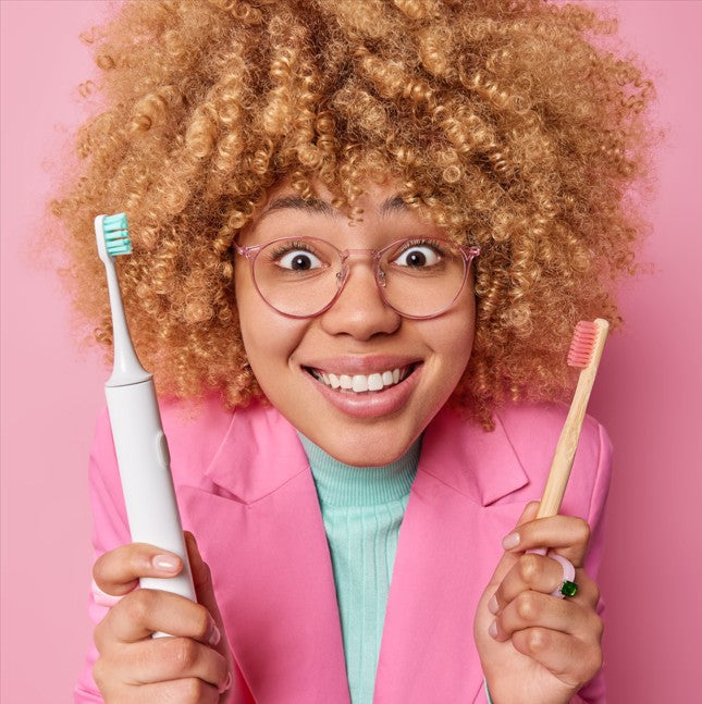 brosse a dent electrique femme rose