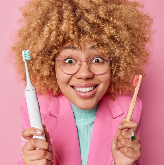 brosse a dent electrique femme rose