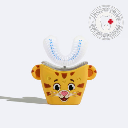 brosse a dent electrique enfant tigre